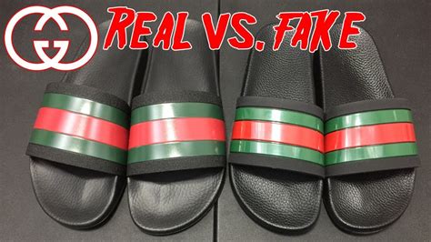 gucci slides counterfiet|Gucci slides counterfeit.